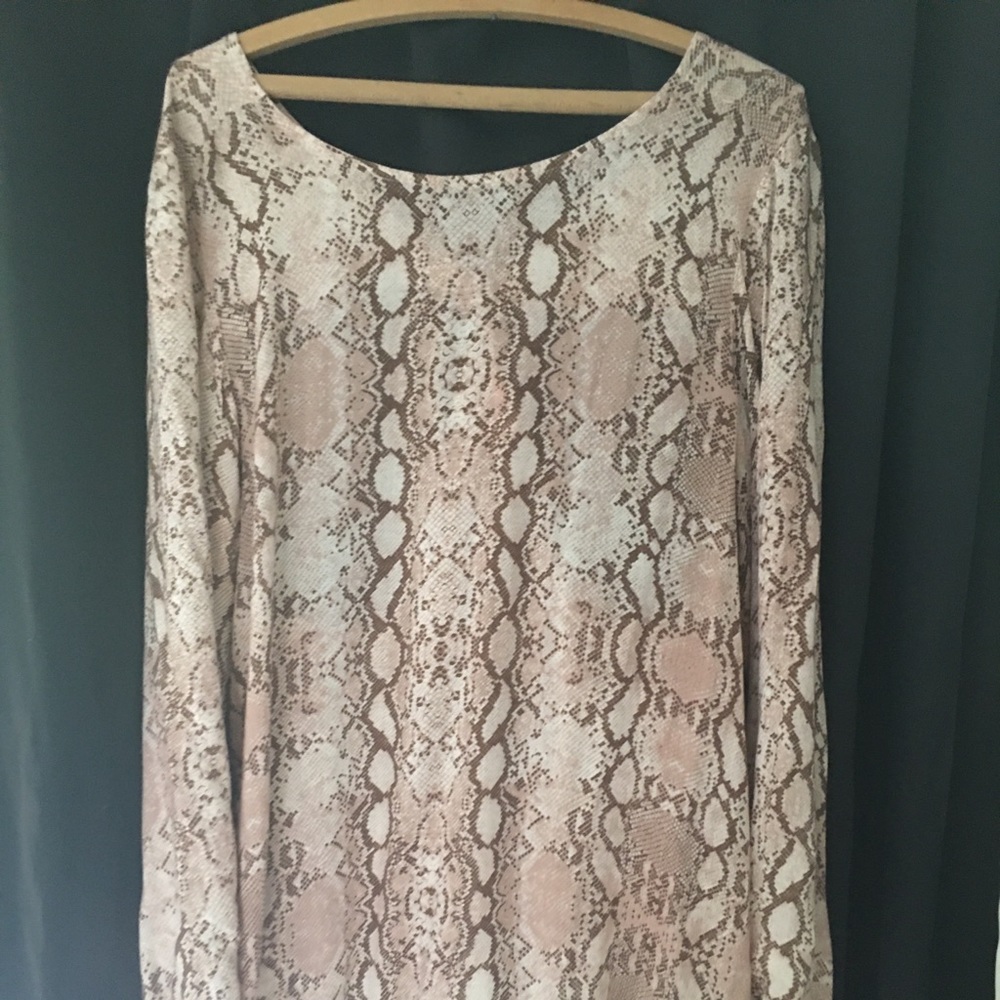 XxSOLDxX Acacia tortolla dress in python